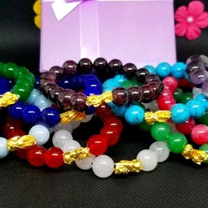 Piyao lucky 24karat gold bracelet.